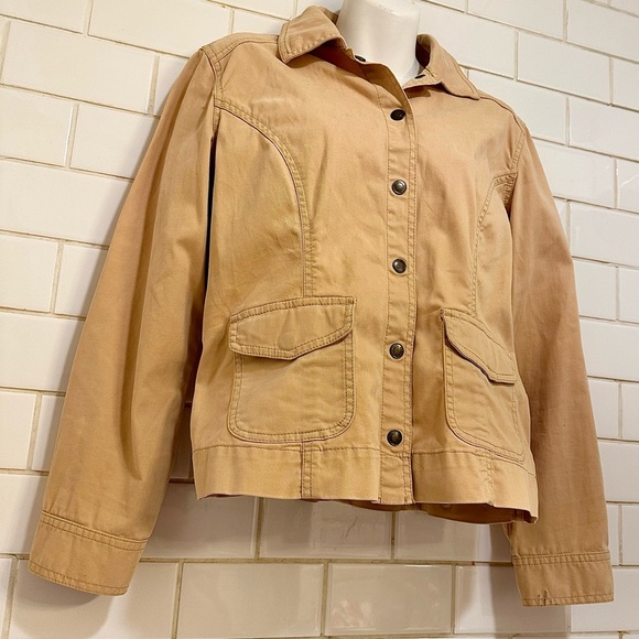 🍓CHICO'S Western Embroidered Light
Weight Jacket Size Small Chico’s 0 Lagenlook - Picture 2 of 10